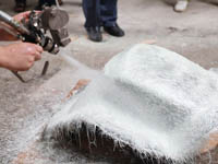 設(shè)備演示-2014年第五期廣州博皓玻璃鋼模具制作培訓班