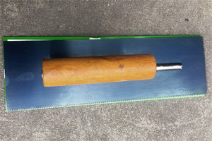 帶齒鏝刀 用于玻璃鋼/環氧樹脂地坪/自流坪地板施工 玻璃鋼FRP工具廠家