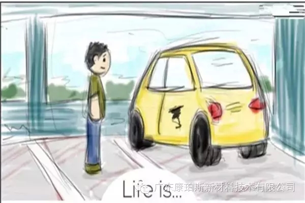 人生就是。。。 努力忘記新車(chē)碰上的刮蹭